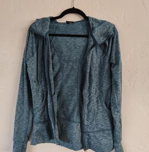 Outdoors athleisure jacket Heather blue